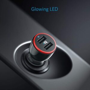 شارژر فندکی 24 وات انکر مدل Anker 24W Dual USB Car Charger PowerDrive 2 A2310 19 شارژر فندکی 24 وات انکر مدل Anker 24W Dual USB Car Charger PowerDrive 2 A2310