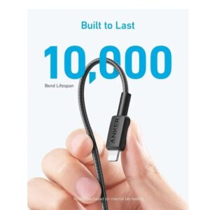 کابل تبدیل USB-C به لایتنینگ 0.9 متر انکر مدل Anker 322 USB-C to Lightning Cable A81B5 16 کابل تبدیل USB-C به لایتنینگ 0.9 متر انکر مدل Anker 322 USB-C to Lightning Cable A81B5