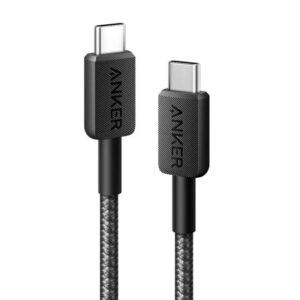 کابل 0.9 متر USB-C به USB-C انکر مدل Anker 322 USB-C to USB-C Cable A81F5 16 کابل 0.9 متر USB-C به USB-C انکر مدل Anker 322 USB-C to USB-C Cable A81F5