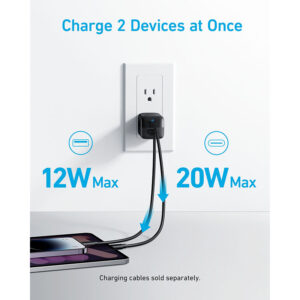 شارژر دیواری 33 وات انکر مدل Anker 323 Charger 33W B2331K11 15 شارژر دیواری 33 وات انکر مدل Anker 323 Charger 33W B2331K11