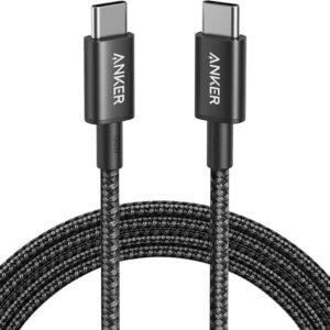 کابل تبدیل USB-C به USB-C انکر مدل Anker 333 USB-C to USB-C Cable 1.8 m Nylon A8757