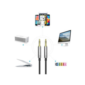 کابل انتقال صدا 3.5 میلی متری انکر مدل Anker Auxiliary Audio Cable 1.2m A7123 16 کابل انتقال صدا 3.5 میلی متری انکر مدل Anker Auxiliary Audio Cable 1.2m A7123