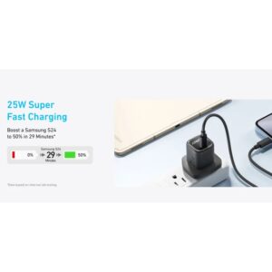 شارژر دیواری 25 وات انکر مدل Anker Charger 25W A2656 16 شارژر دیواری 25 وات انکر مدل Anker Charger 25W A2656