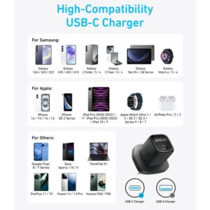 شارژر دیواری 25 وات انکر مدل Anker Charger 25W A2656 15 شارژر دیواری 25 وات انکر مدل Anker Charger 25W A2656
