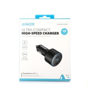 شارژر فندکی انکر مدل Anker PowerDrive+ III Duo 48W A2725 16 شارژر فندکی انکر مدل Anker PowerDrive+ III Duo 48W A2725