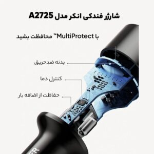 شارژر فندکی انکر مدل Anker PowerDrive+ III Duo 48W A2725 15 شارژر فندکی انکر مدل Anker PowerDrive+ III Duo 48W A2725