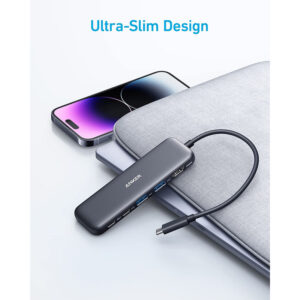 هاب 5 در 1 USB-C انکر مدل Anker USB C 332 Hub Adapter 5-in-1 A8355 16 هاب 5 در 1 USB-C انکر مدل Anker USB C 332 Hub Adapter 5-in-1 A8355