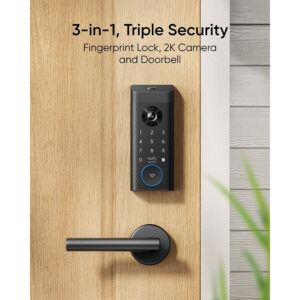 قفل هوشمند انکر یوفی مدل eufy Security Video Smart Lock E330 T8531 11 قفل هوشمند انکر یوفی مدل eufy Security Video Smart Lock E330 T8531